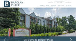 Desktop Screenshot of barclayplacecville.com